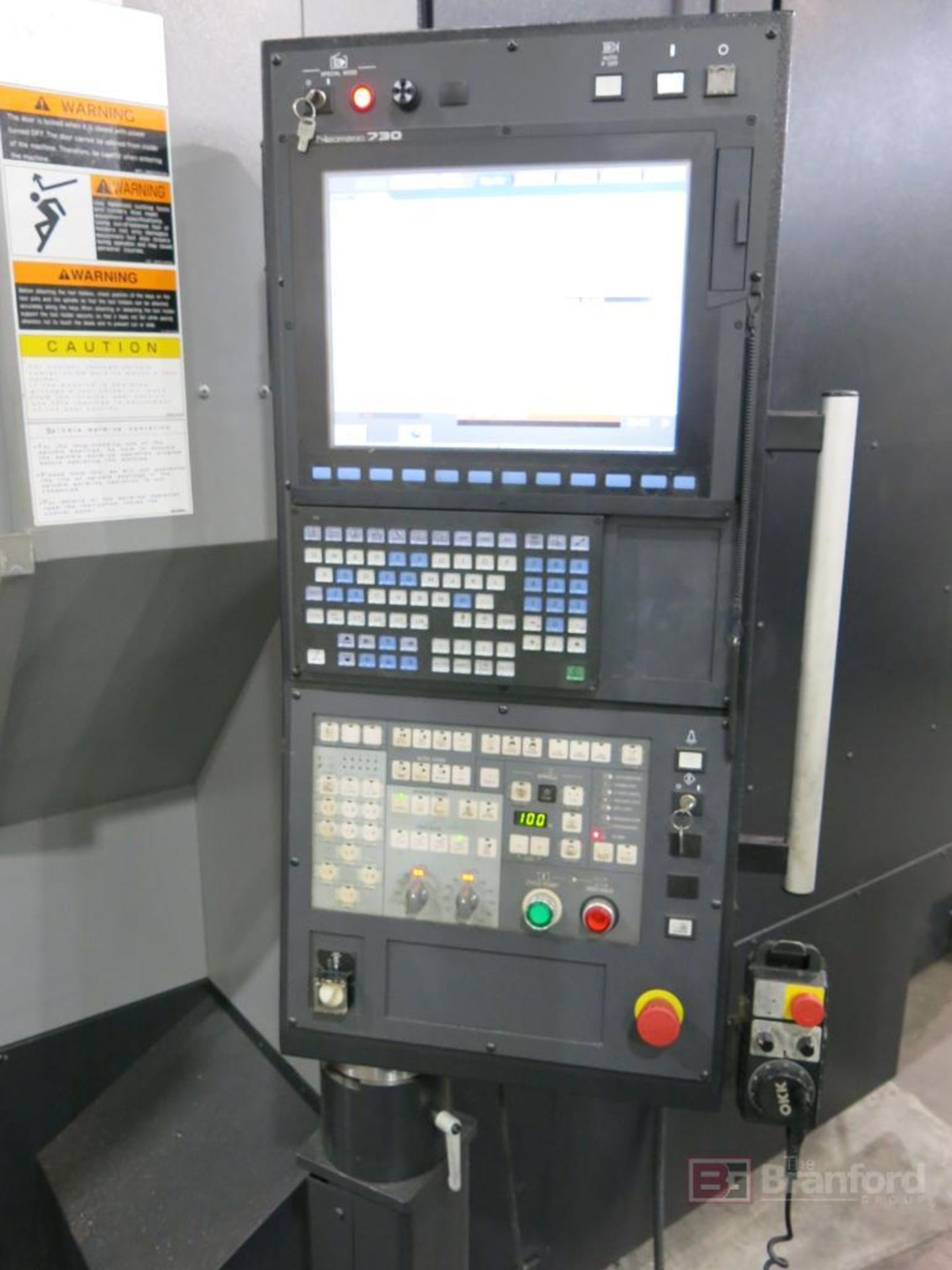OKK Model VP9000 CNC Vertical Machine Center, w/ Neomatic 730 CNC Digital Controls - Bild 11 aus 14