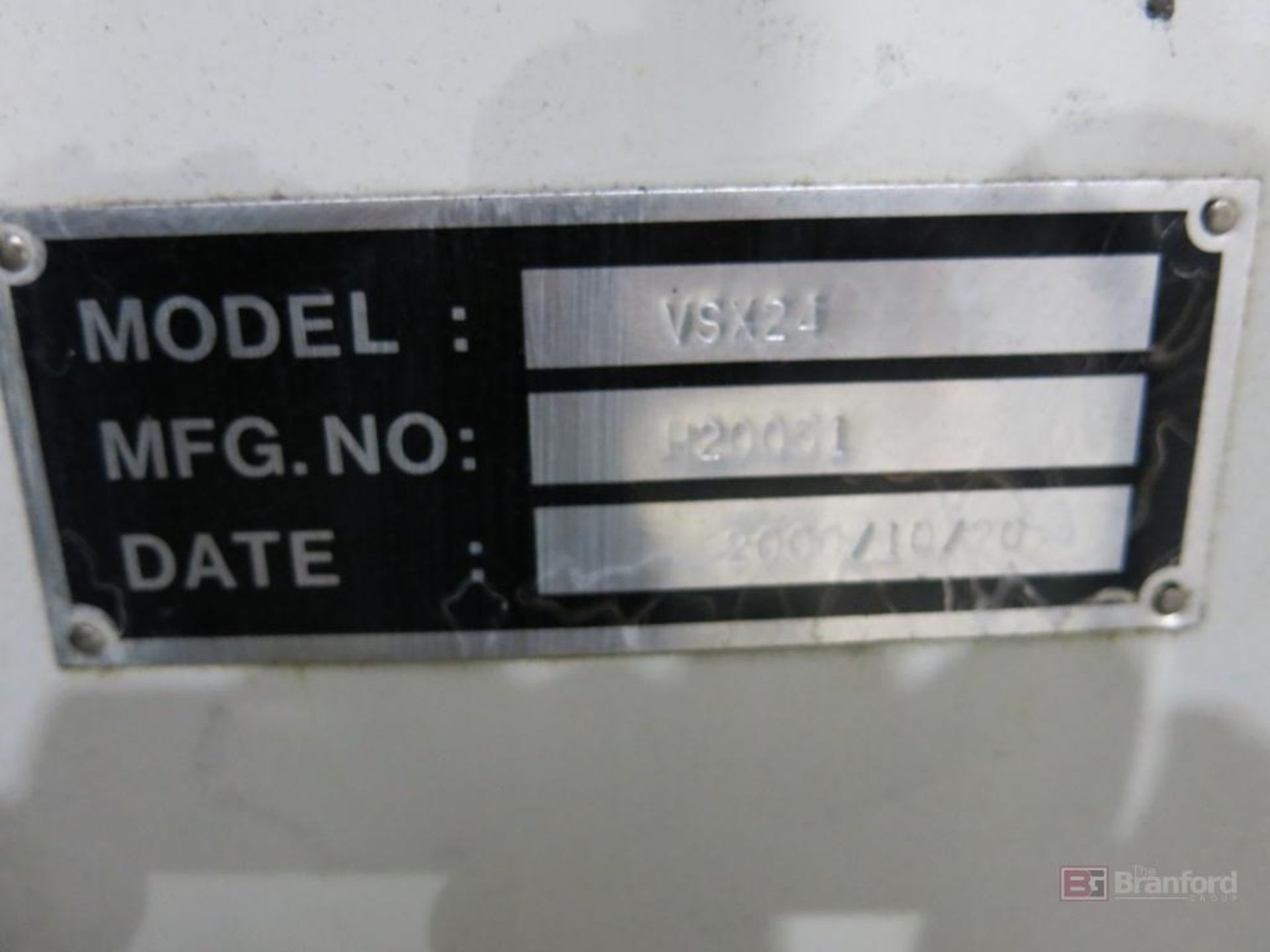 Hurco Model VSX24 CNC Machining Center w/ Hurco Ultimax SSM Digital Controls - Image 8 of 8