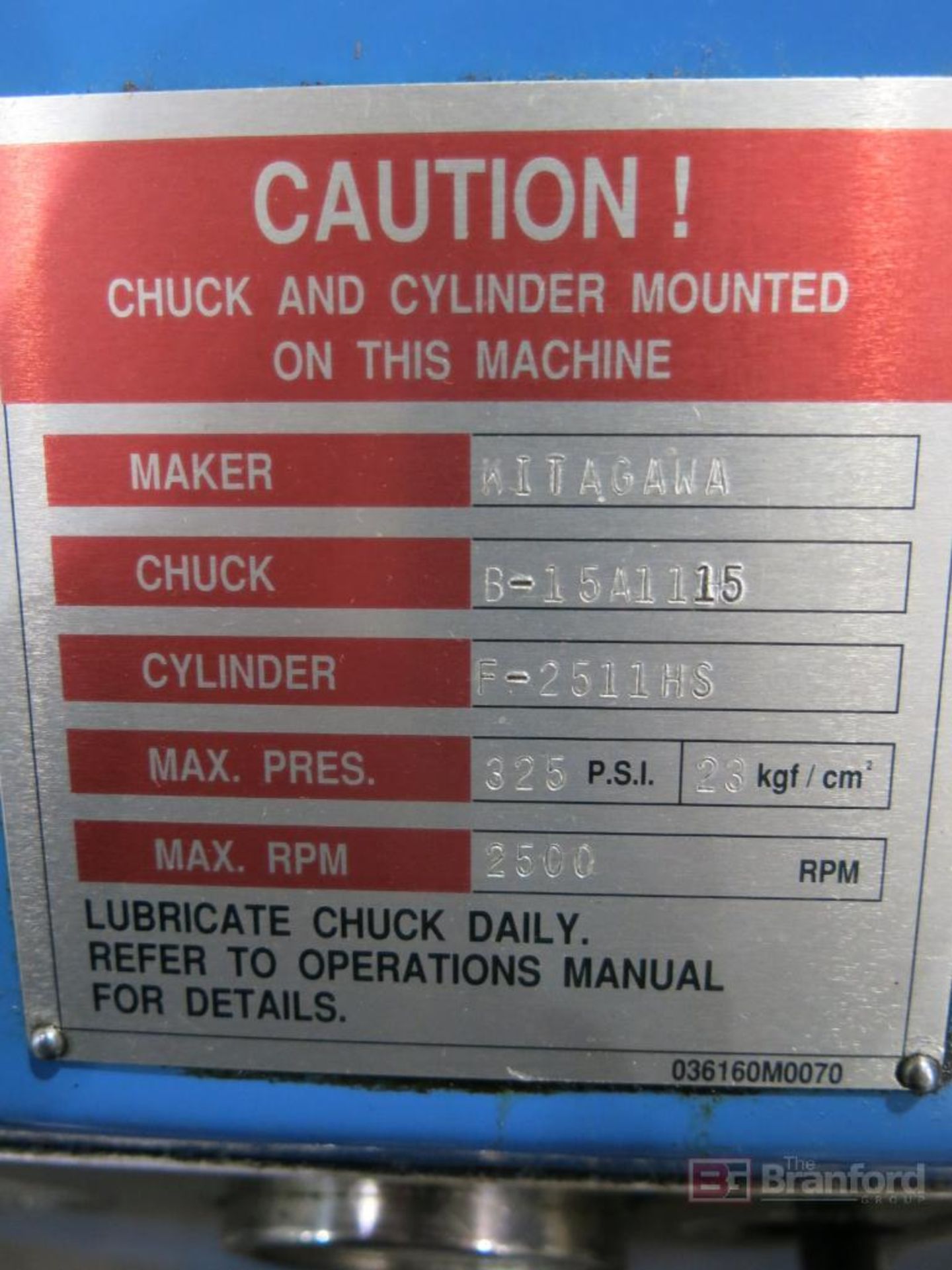 Mazak Quickturn Model 35N CNC Turning Center/Lathe, w/ Mazatrol T32-2 Digital Controls - Image 9 of 10