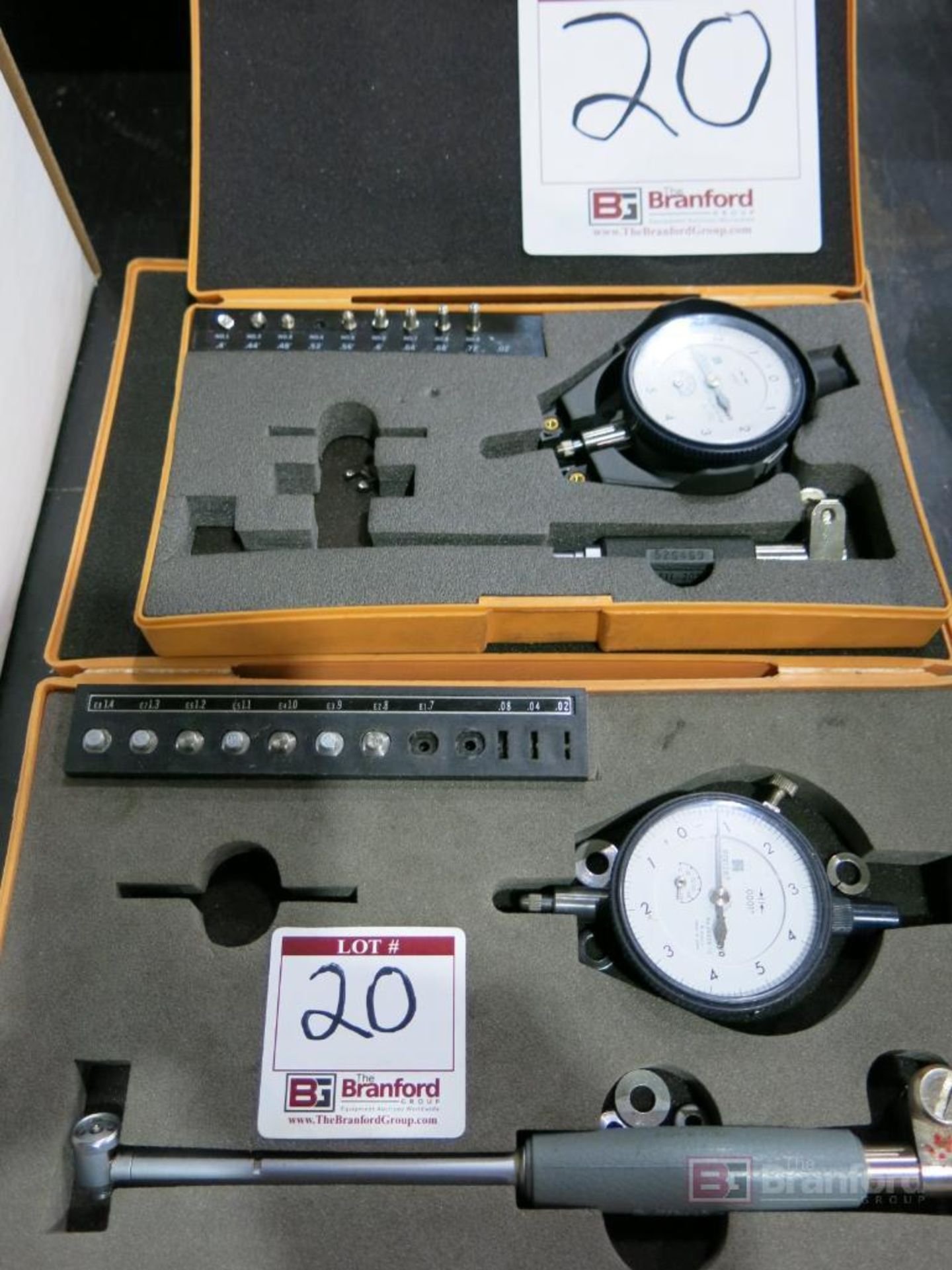 (2) Mitutoyo Dial Bore Gauges