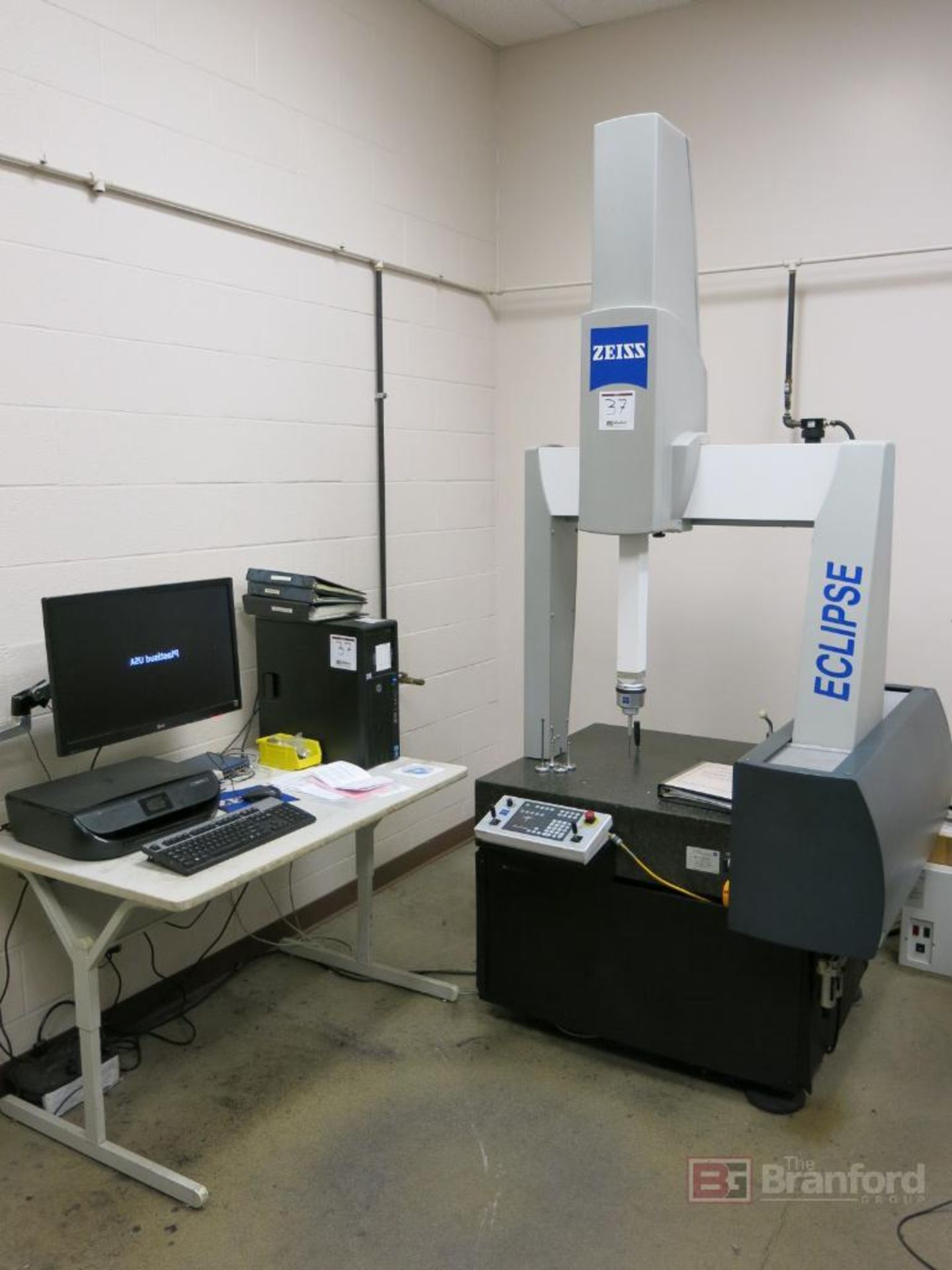 Zeiss Eclipse Model SYS: EC, 550 DOC, TS, 099/II Coordinate Measuring Machine