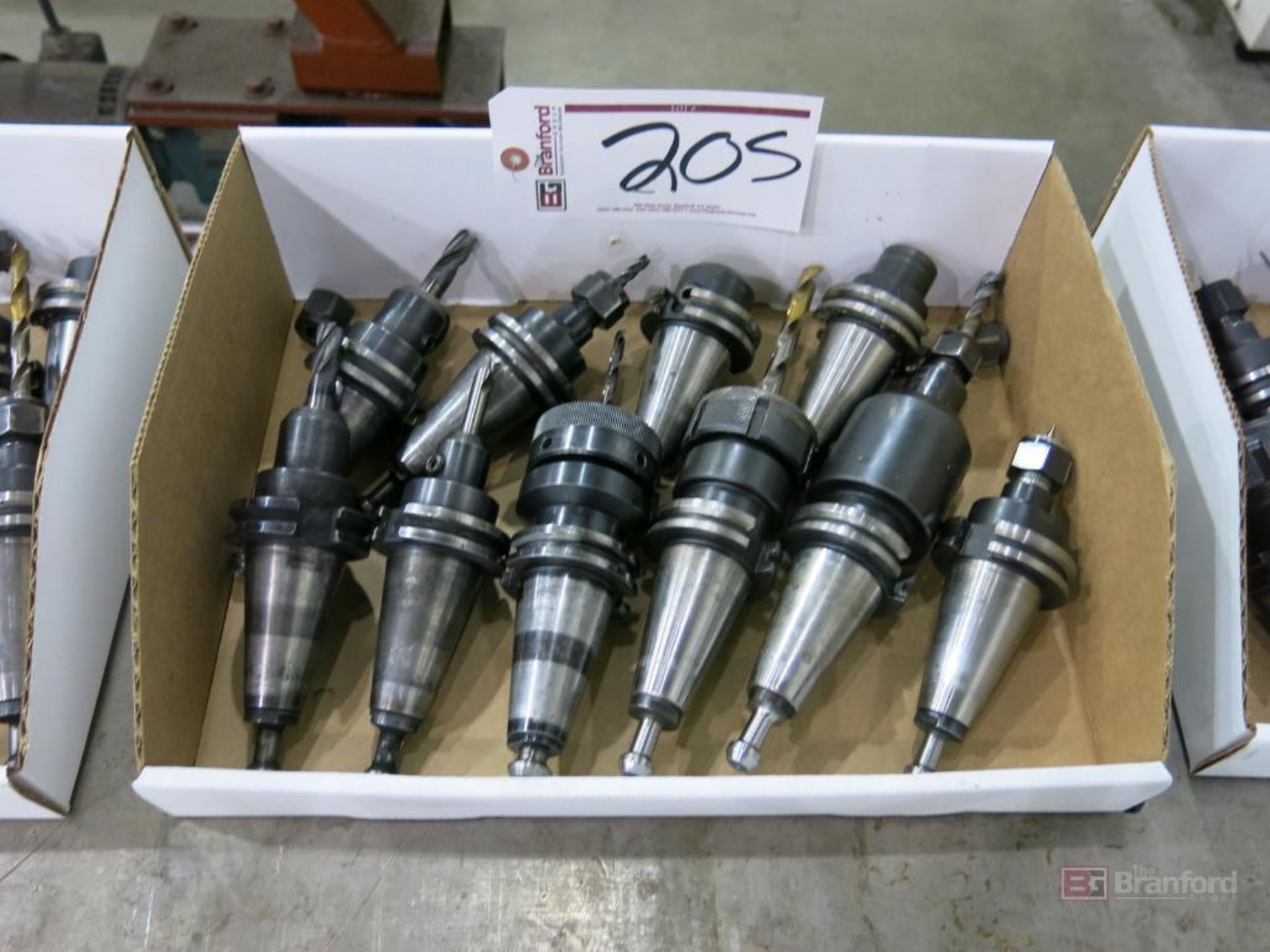 (10) Cat 40 Toolholders