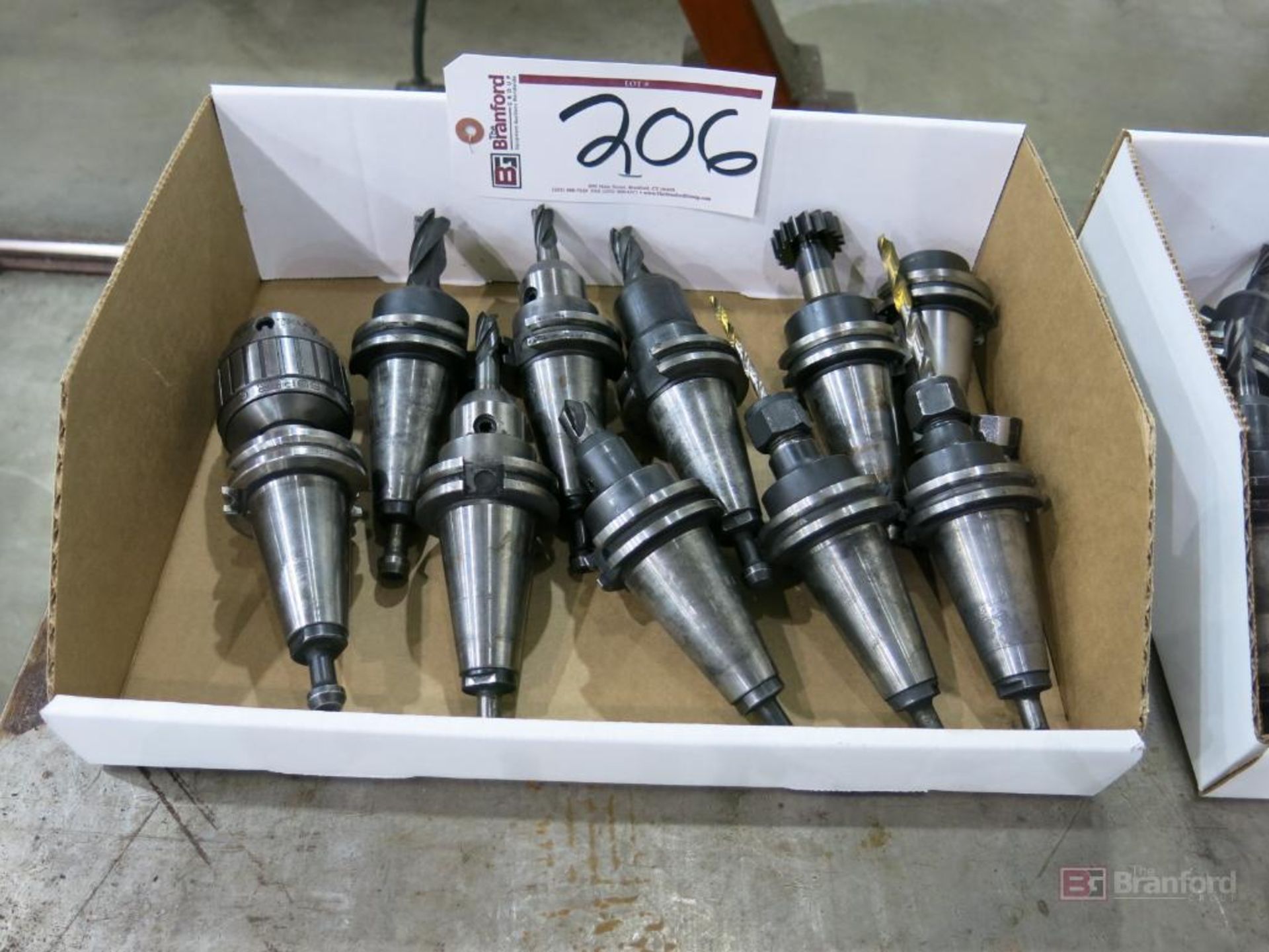 (10) Cat 40 Toolholders