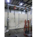 Portable Height Adjustable 3-Ton Cap. Gantry Crane