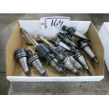 Lot of (10) Cat 40 Toolholders