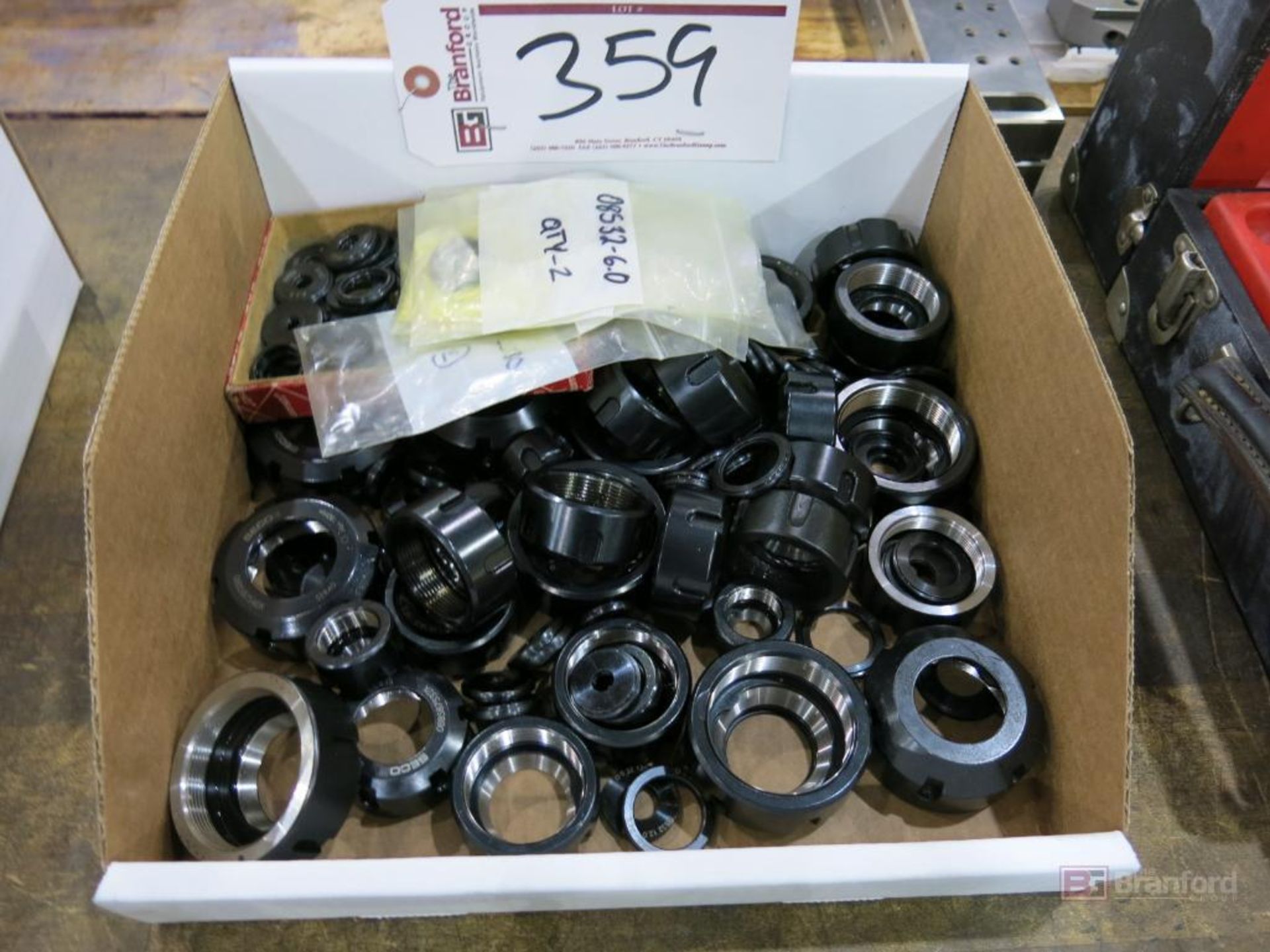 Lot of Collet Ring Caps