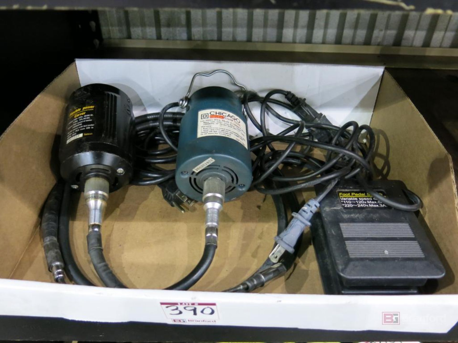 Chicago Electric Flexhead Grinder, Craver Flexible Grinder