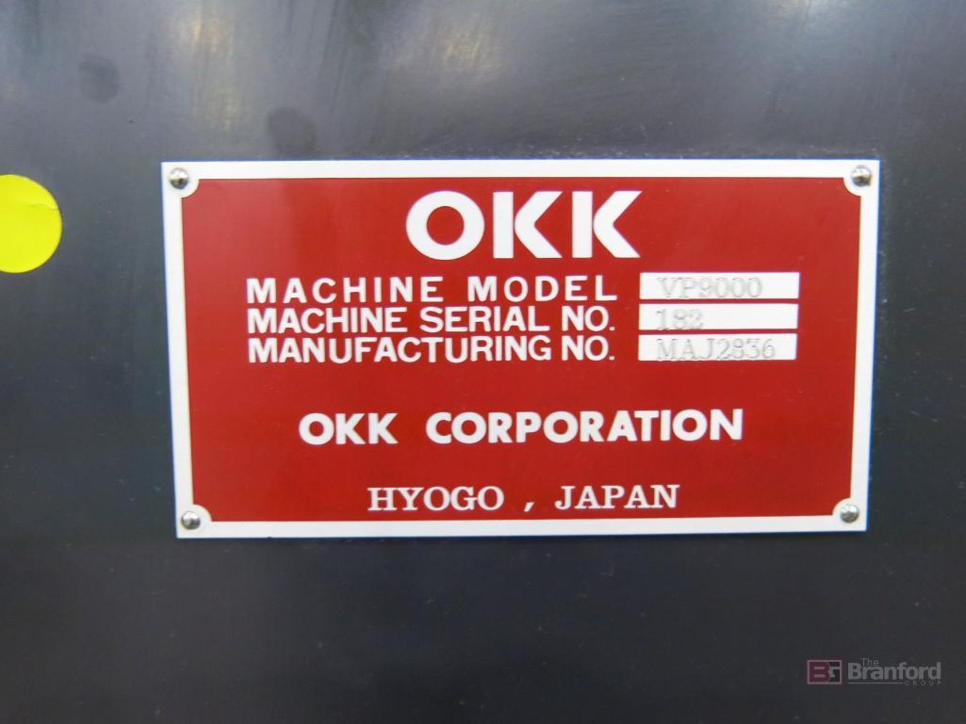 OKK Model VP9000 CNC Vertical Machine Center, w/ Neomatic 730 CNC Digital Controls - Image 15 of 15