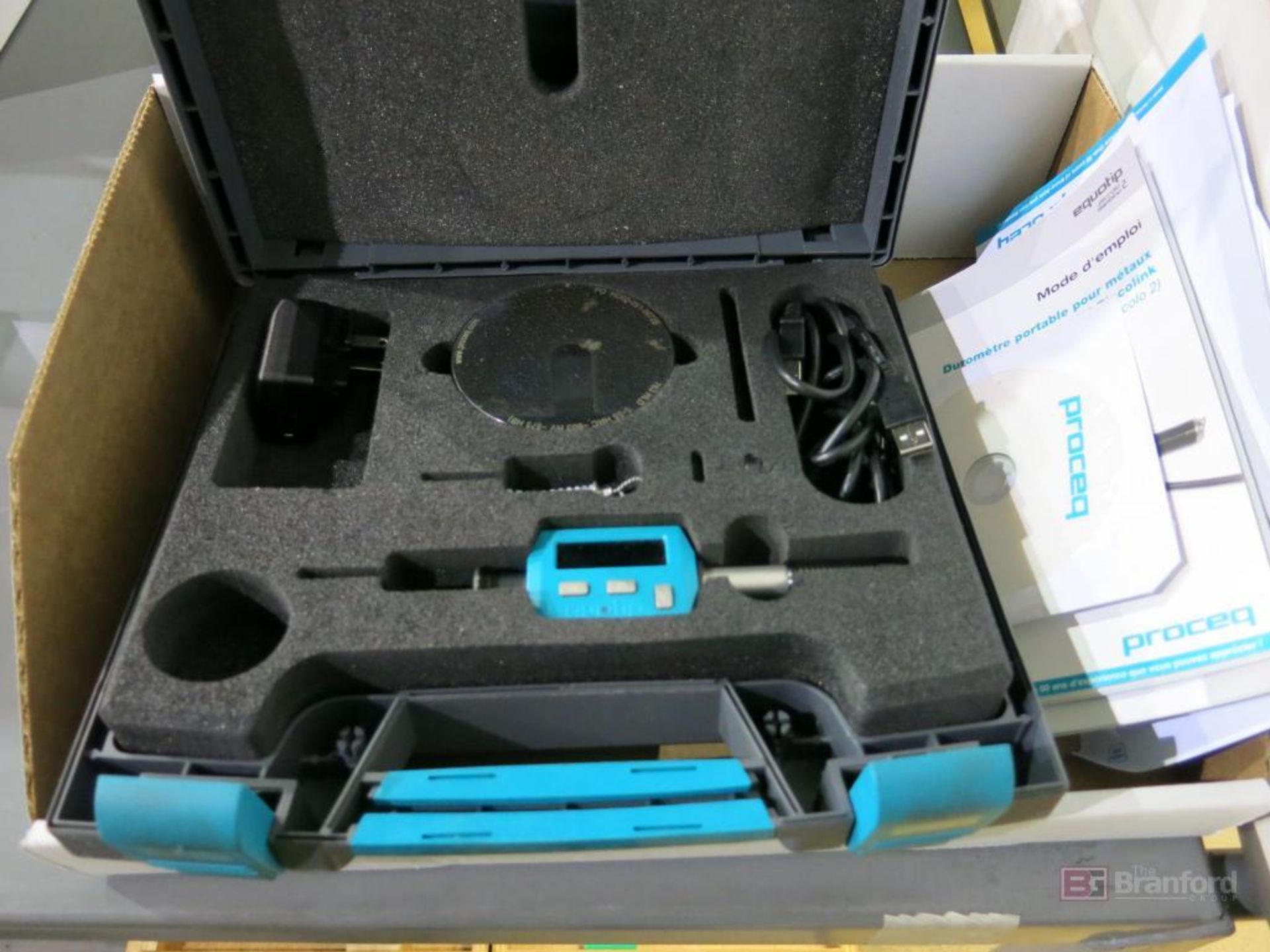 Proceq P/N 352 10 001 Digital Portable Hardness Tester