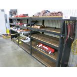 (3) Heavy Duty Teardrop Style Racks