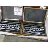 (2) .05" to 4" Gauge Block Sets