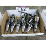 Lot of (10) Cat 40 Toolholders