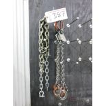 Lot of Bridle Lifting Chains