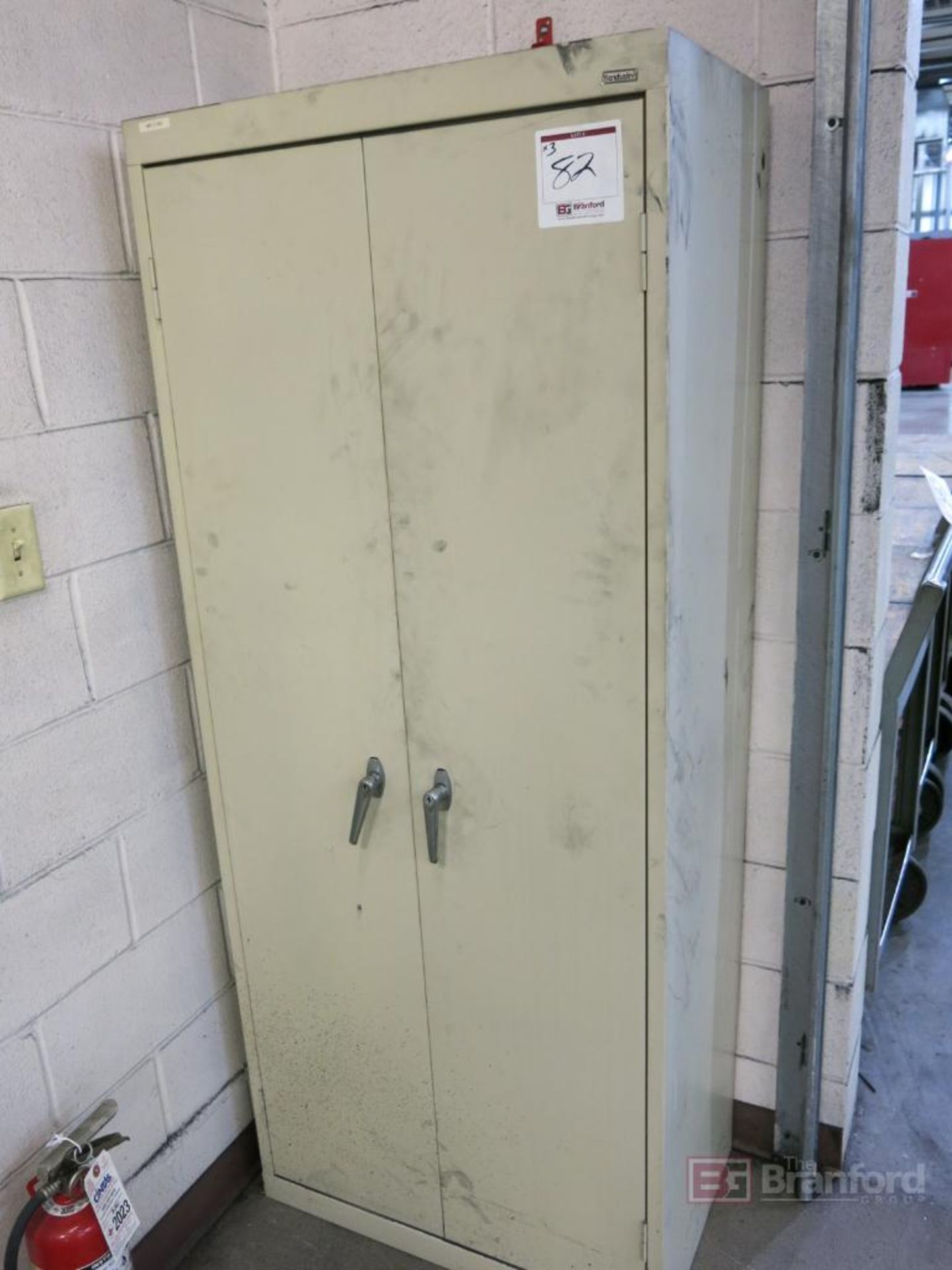 (3) 2-Door Metal Cabinets w/ Contents - Image 2 of 7