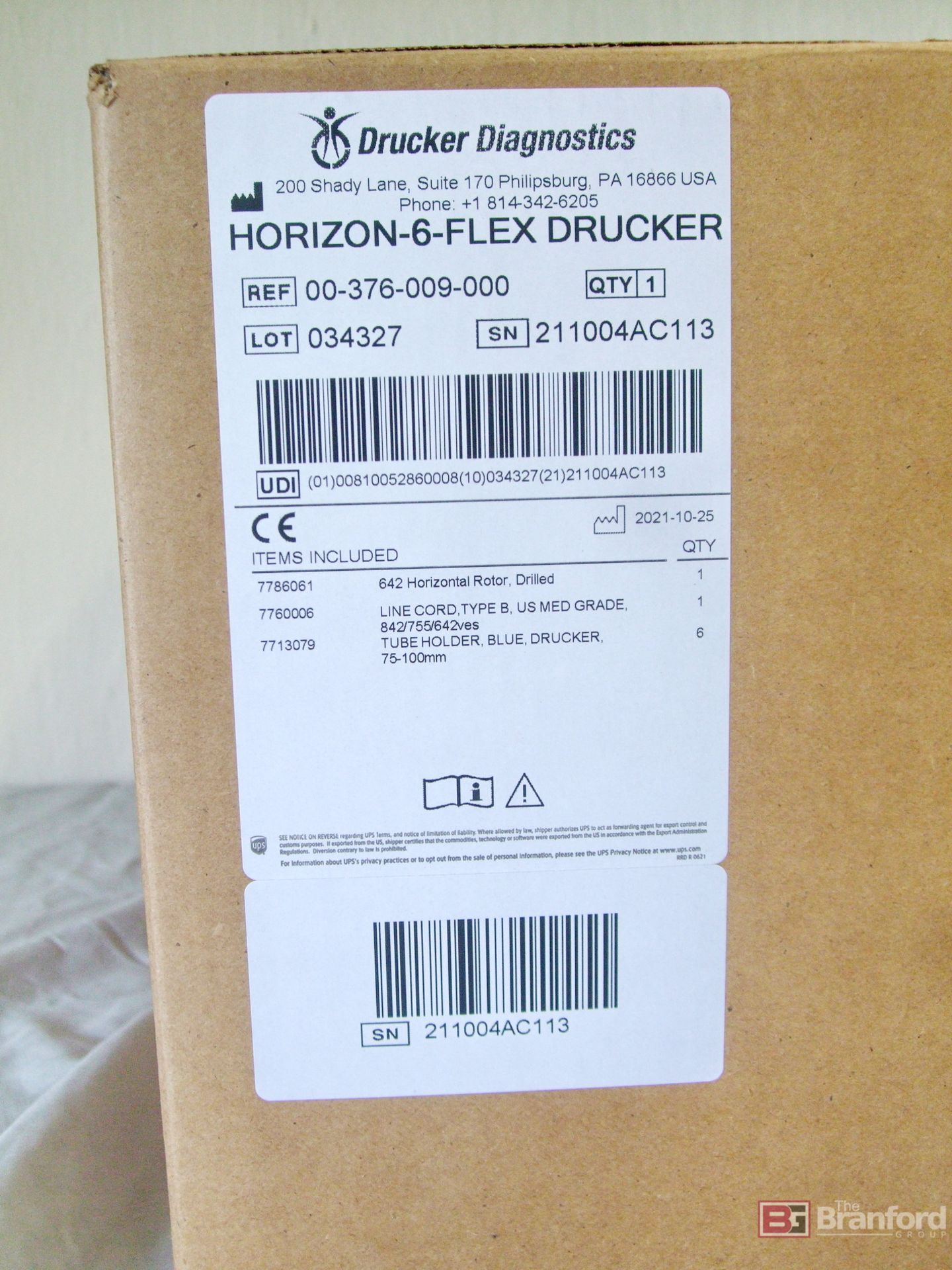 Drucker Diagnostics Horizon 6 Flex Centrifuge - NEW - Image 2 of 3