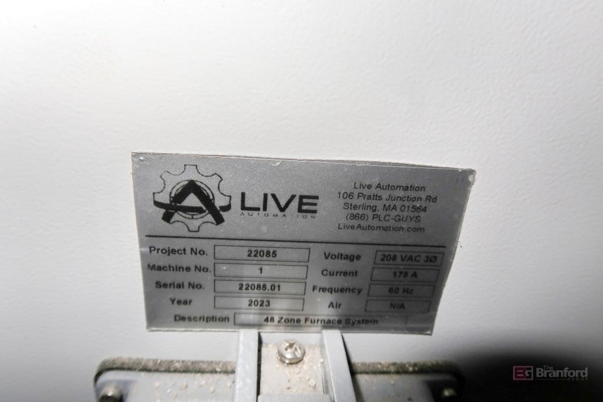 Live Automation 48-Zone Furnace System Control Cabinet - Image 2 of 2