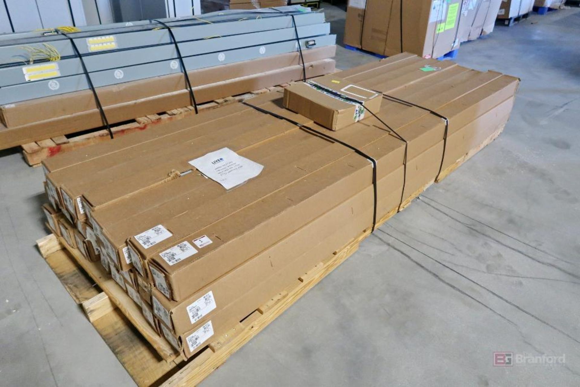 Pallet of Cable Troughs