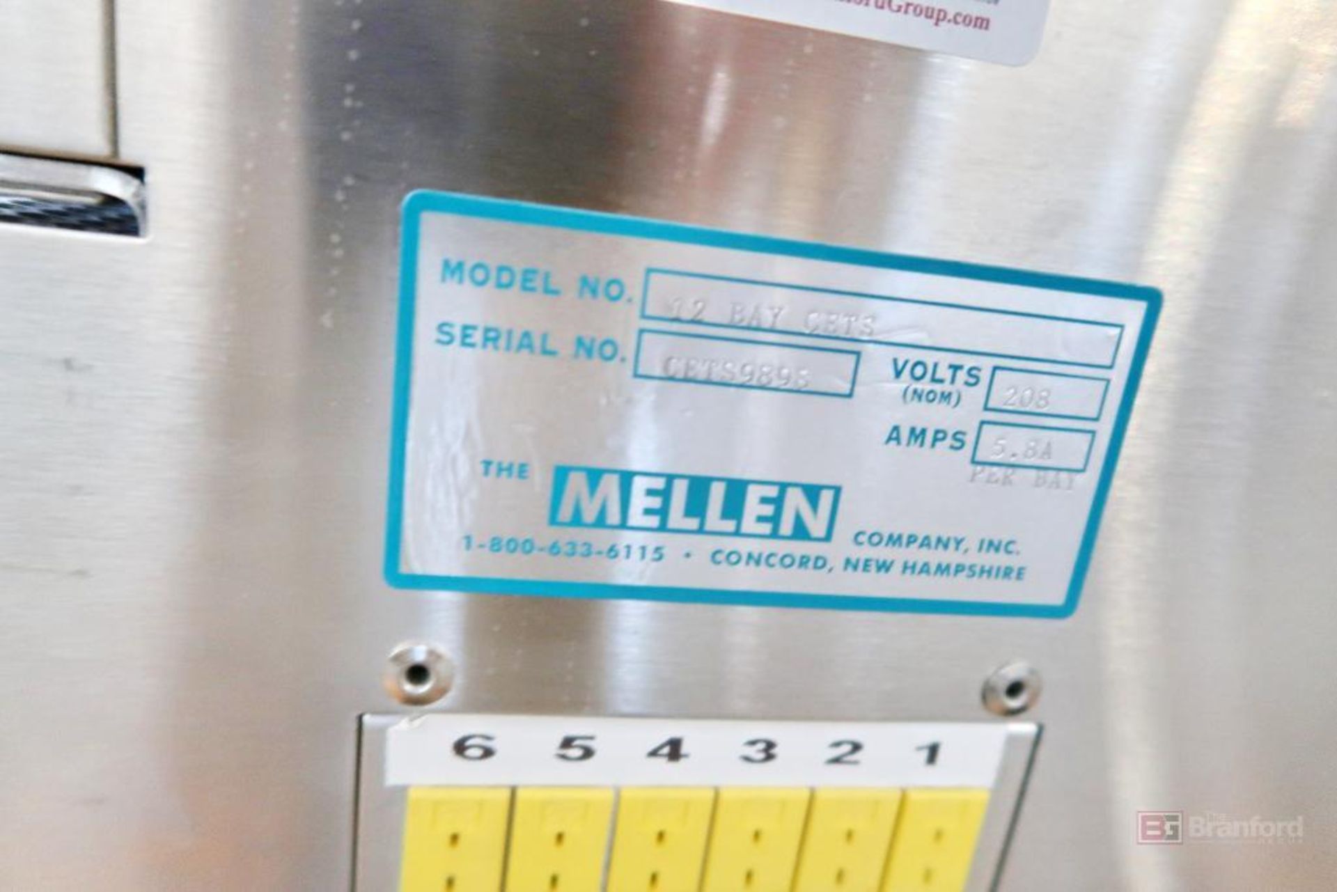 Mellen Model 12-BAY CETS, 12-Station Furnace - Image 2 of 2