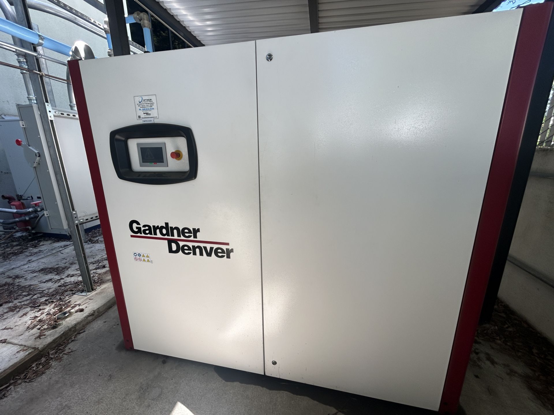 Gardner Denver Model: LRS90-132F Variable Speed Screw Compressor; Date: 10/2022