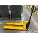 Uline Scissor Lift Truck; 1,000 kg Capacity