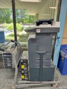 HP LaserJet 500 MFP M525 printer and ink cartridges