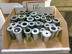 Lot of Lathe Sleeves