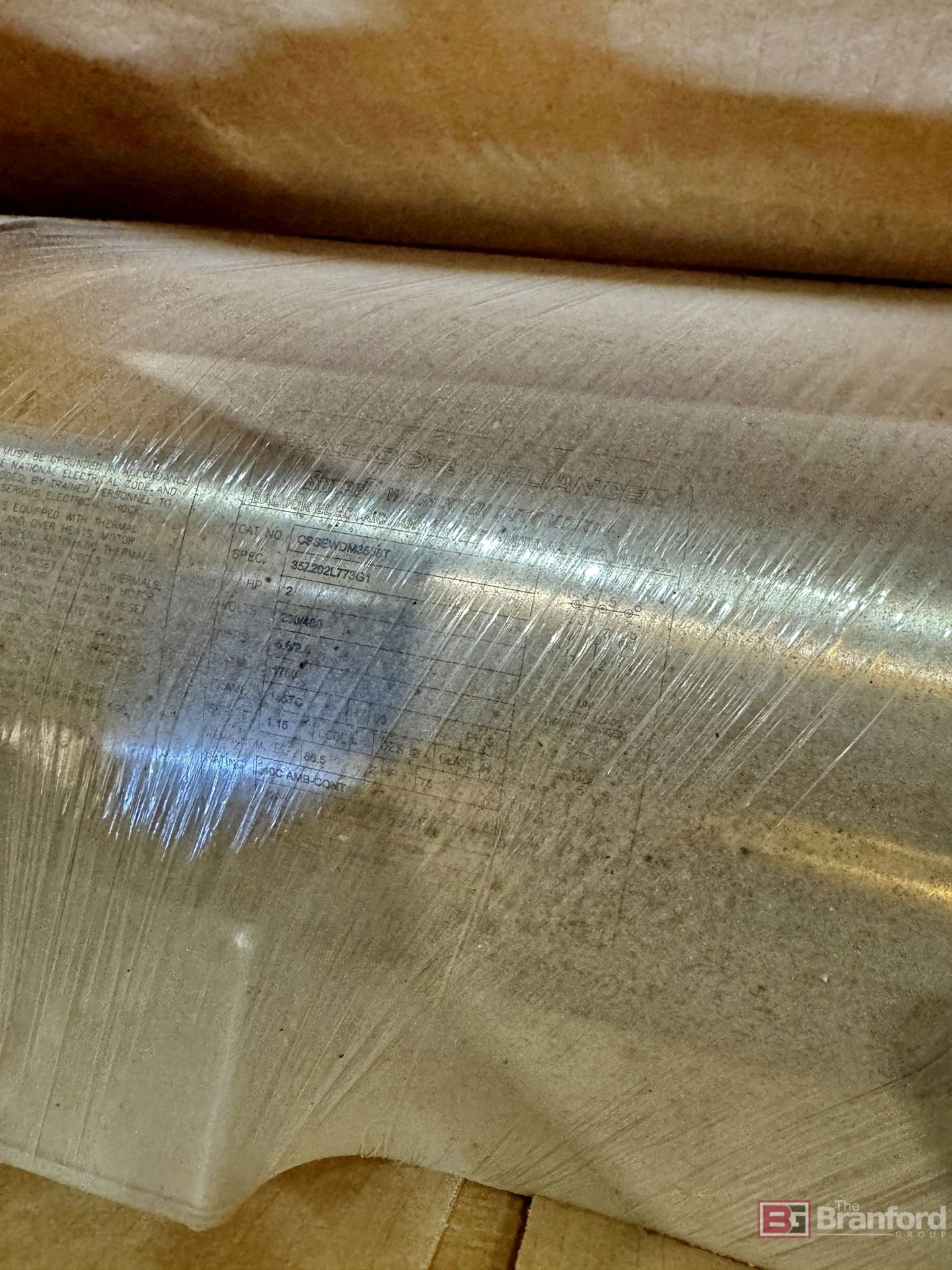 (2) Baldor CSSEWDM3558T Motors & CAT 2530 triplex pump - Image 10 of 13