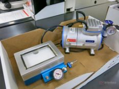 Rocker 300 Vacuum Pump, Tall Plate Vacuum Chamber