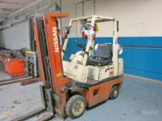Nissan Model KCPH01A18PV 3500-Lb Cap. LP Forklift