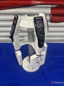 Lot of (3) Integra Viaflo 125 ~ 16-Channel Electronic Tip Spacing Pipette 125 µl with Stand