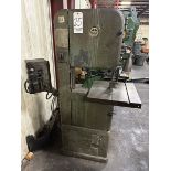 Walker Turner 112" Vertical Bandsaw