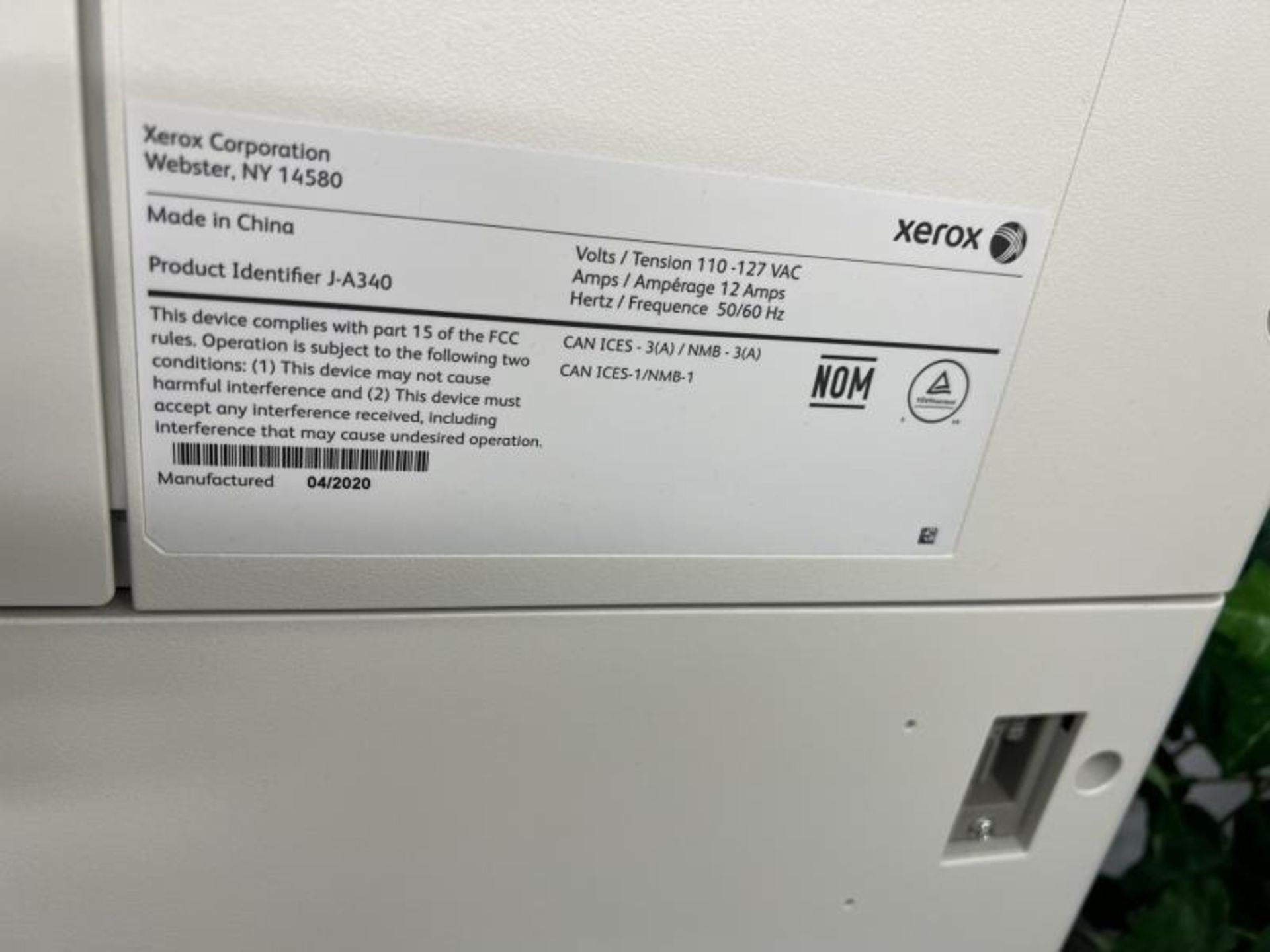 Xerox Versalink C8000; Working - Image 6 of 6