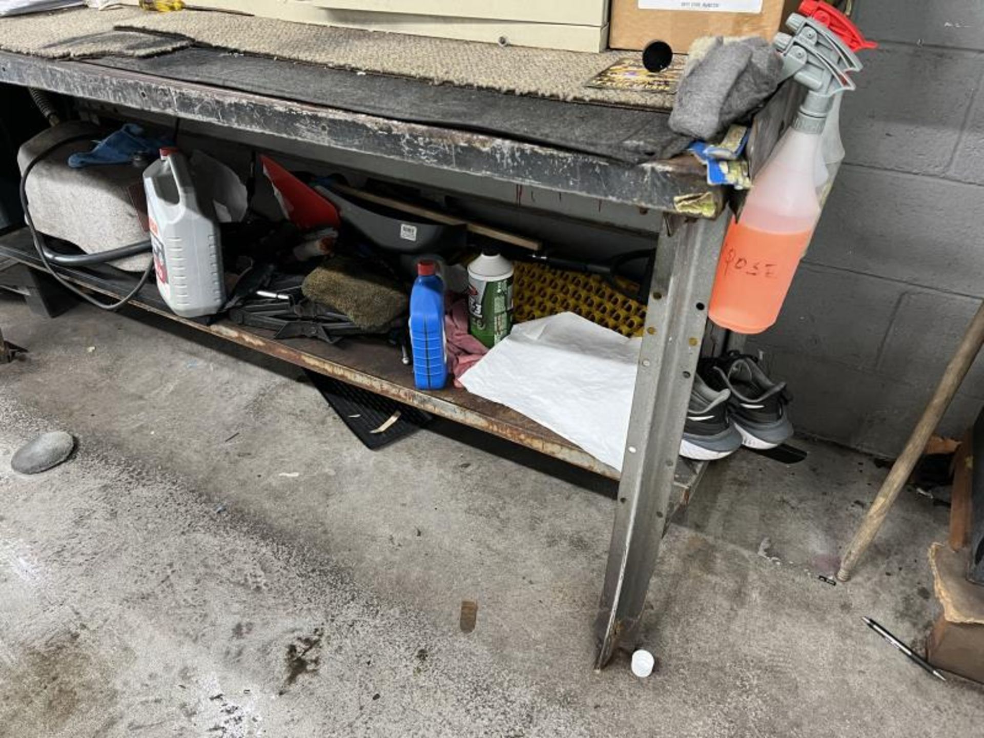 Metal Shop Bench; Poor Condition - Image 2 of 2