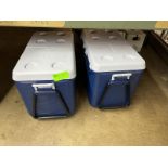 Lot of (2) Rubbermaid Coolers