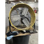 24" Drum High Velocity Shop Fan