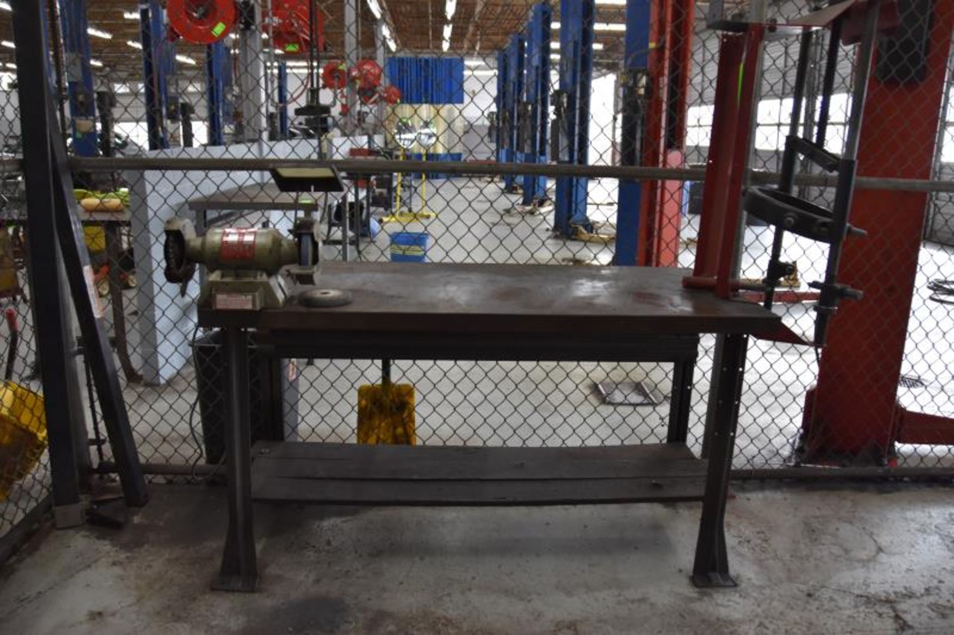 Steel Shop Bench 60"x30" with Branick M: 7200 Strut - Image 2 of 7