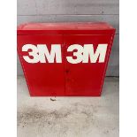 3M Two Door Parts Cabinet