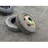 Lot of (2) Tires Including: General on Rim & HanHook without Rim, 225/70 R19.5