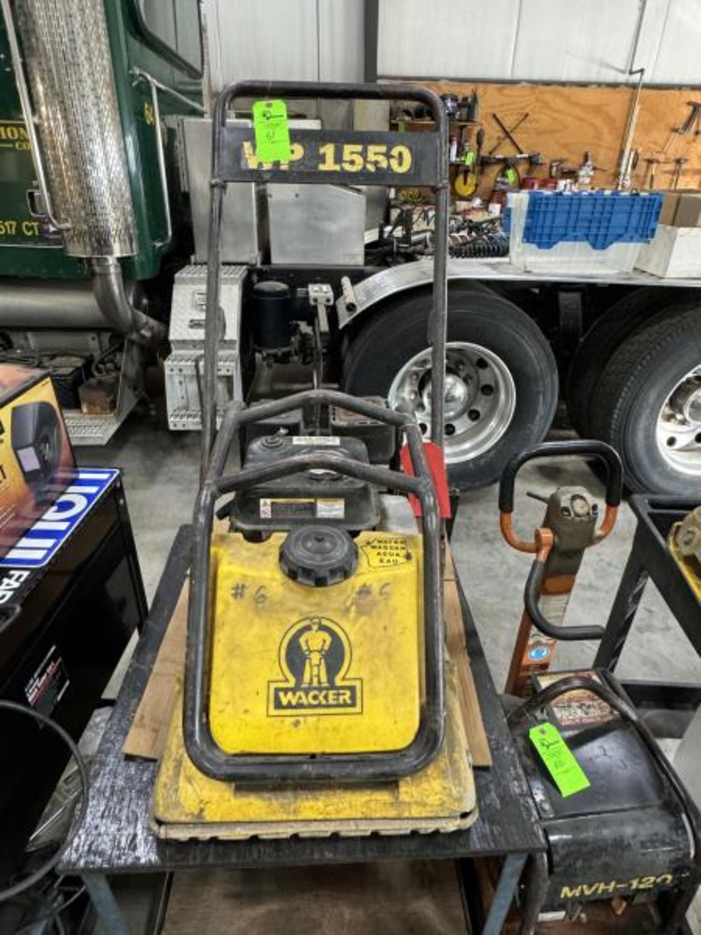 Wacker WP-1550 (Tag Says Needs Repair, Spark Plug)