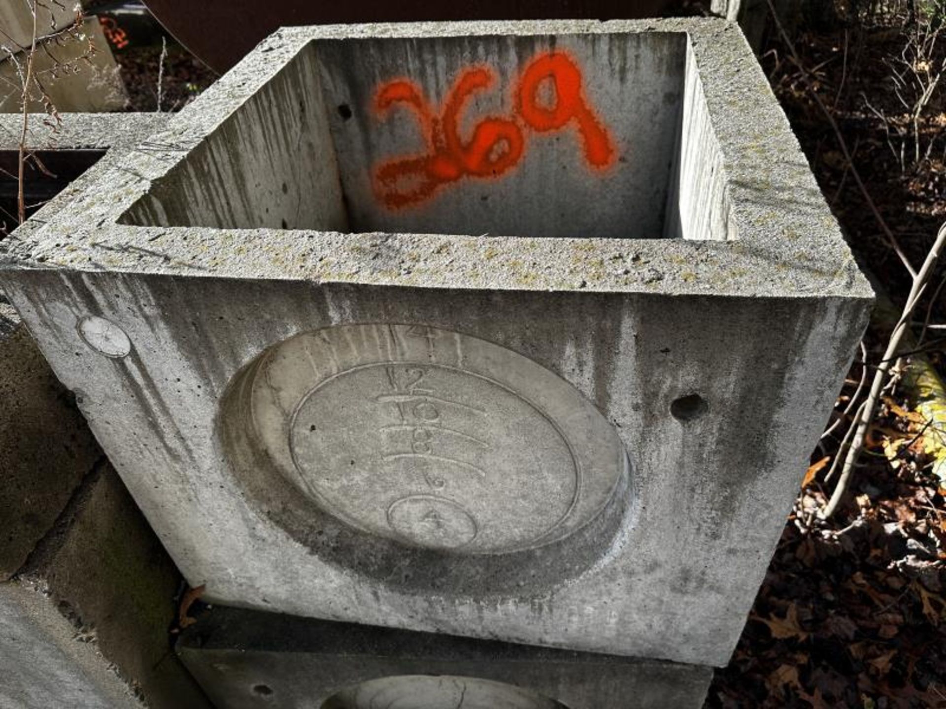 Lot of (8) Precast Yard Drains & Rises - Image 6 of 7