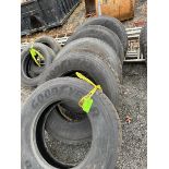 Lot of Tires Including: (1) Kelly Tires has been Recap; (4) Goodyear Tires; All Tires are 11R24.5 G