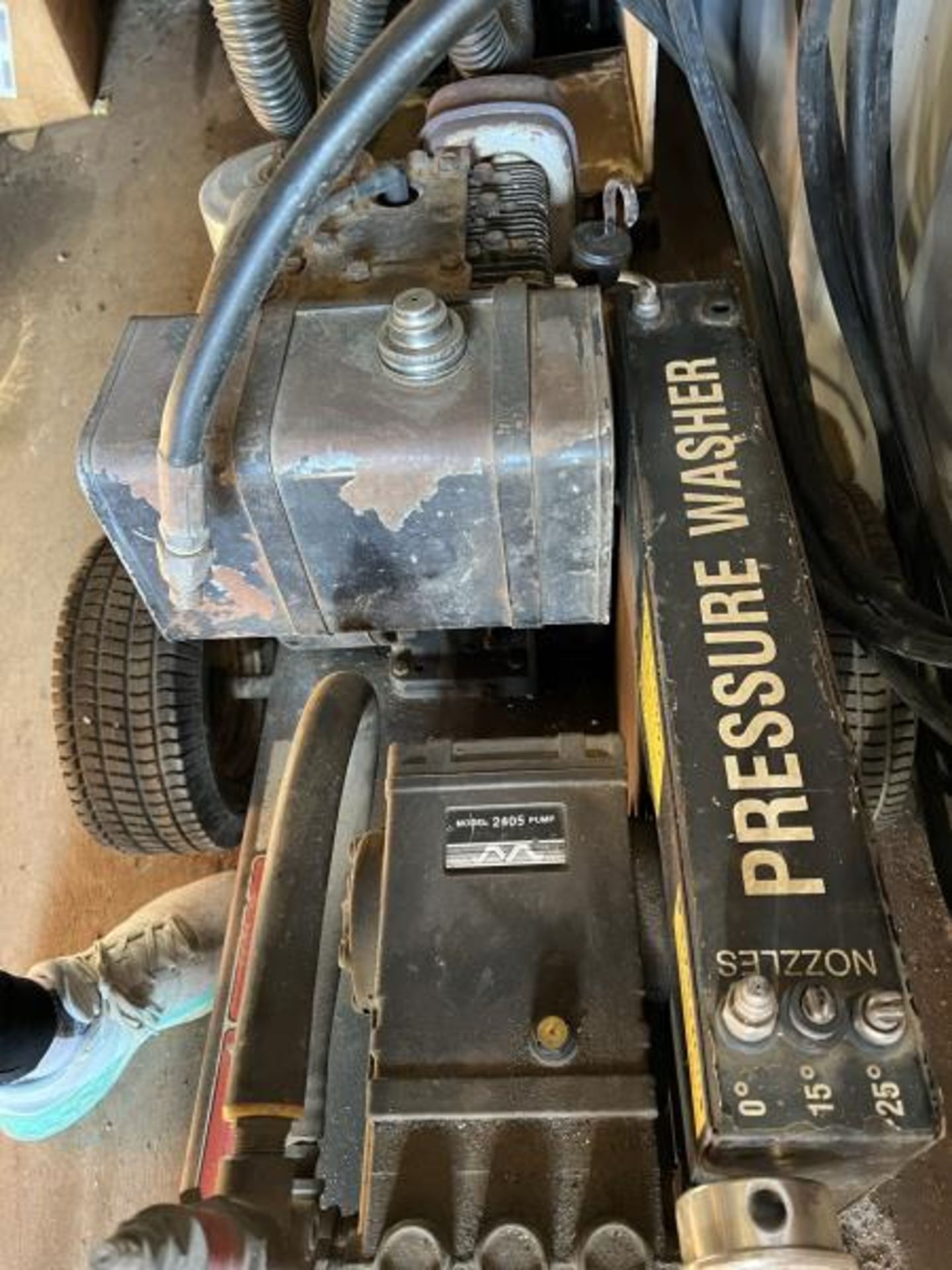 Lot of Pressure Washer (Parts Only) & Floor Cleaner with Charger (Condition Unknown) - Image 4 of 9