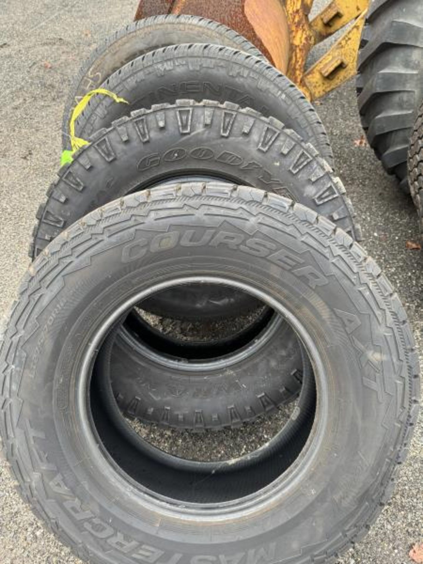 Lot of (4) Tires Including: (1) Courser AXT Master Craft, (1) Goodyear Wrangler Duratrac, (2) Contit - Image 3 of 3