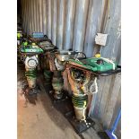 Lot of (6) Hopies, Parts Only, Including: Wacker BS500, BS60Y, Bs60-2i & SRV65; Robin EH12