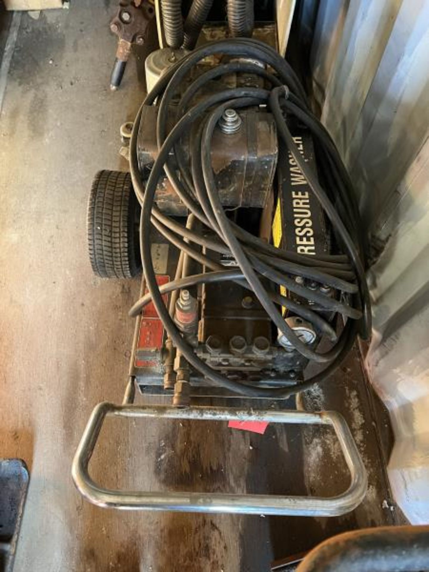 Lot of Pressure Washer (Parts Only) & Floor Cleaner with Charger (Condition Unknown) - Image 7 of 9