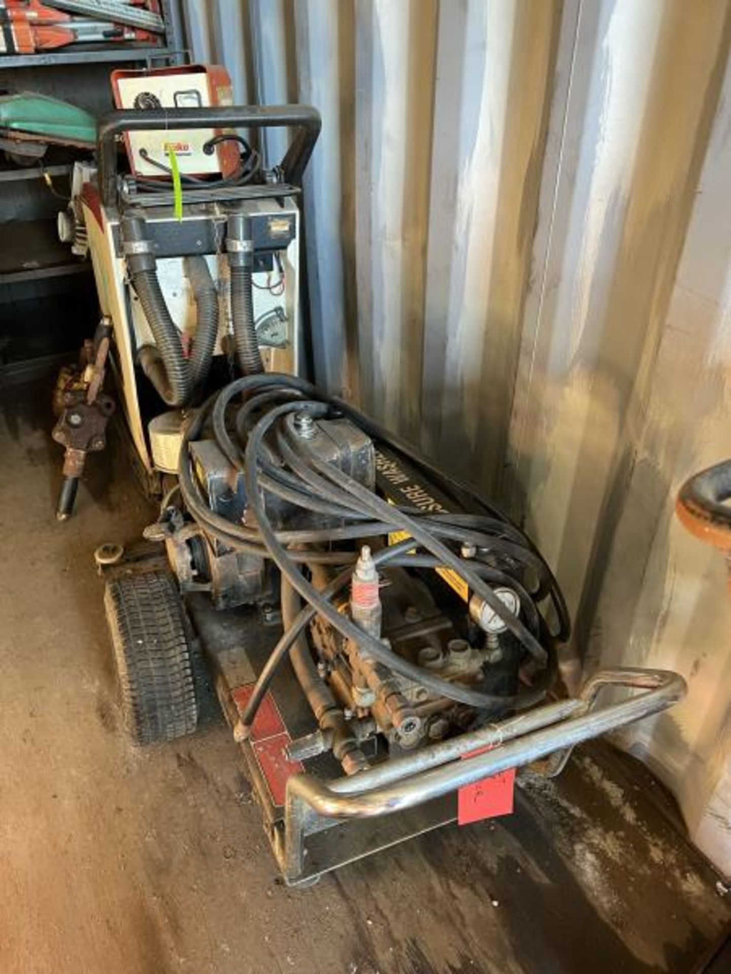 Lot of Pressure Washer (Parts Only) & Floor Cleaner with Charger (Condition Unknown) - Image 6 of 9