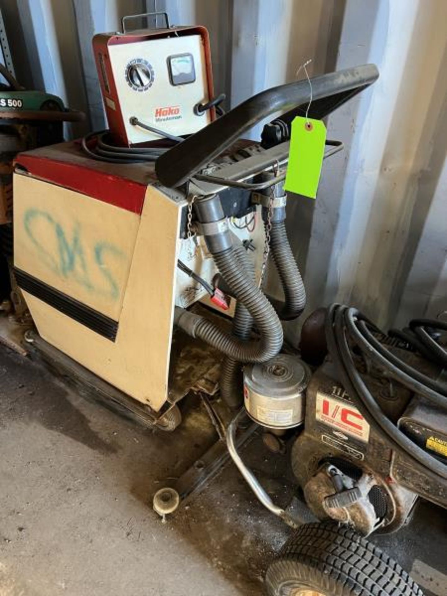 Lot of Pressure Washer (Parts Only) & Floor Cleaner with Charger (Condition Unknown)