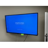 Memorex Flat Panel TV w/ Wall Mount & Remote, Approx 54"