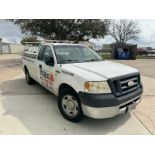2008 Ford Pickup with Ladder Rack and Aluminum Tool Boxes Mileage: 256,203 VIN: 1FTRF122X8KE85757