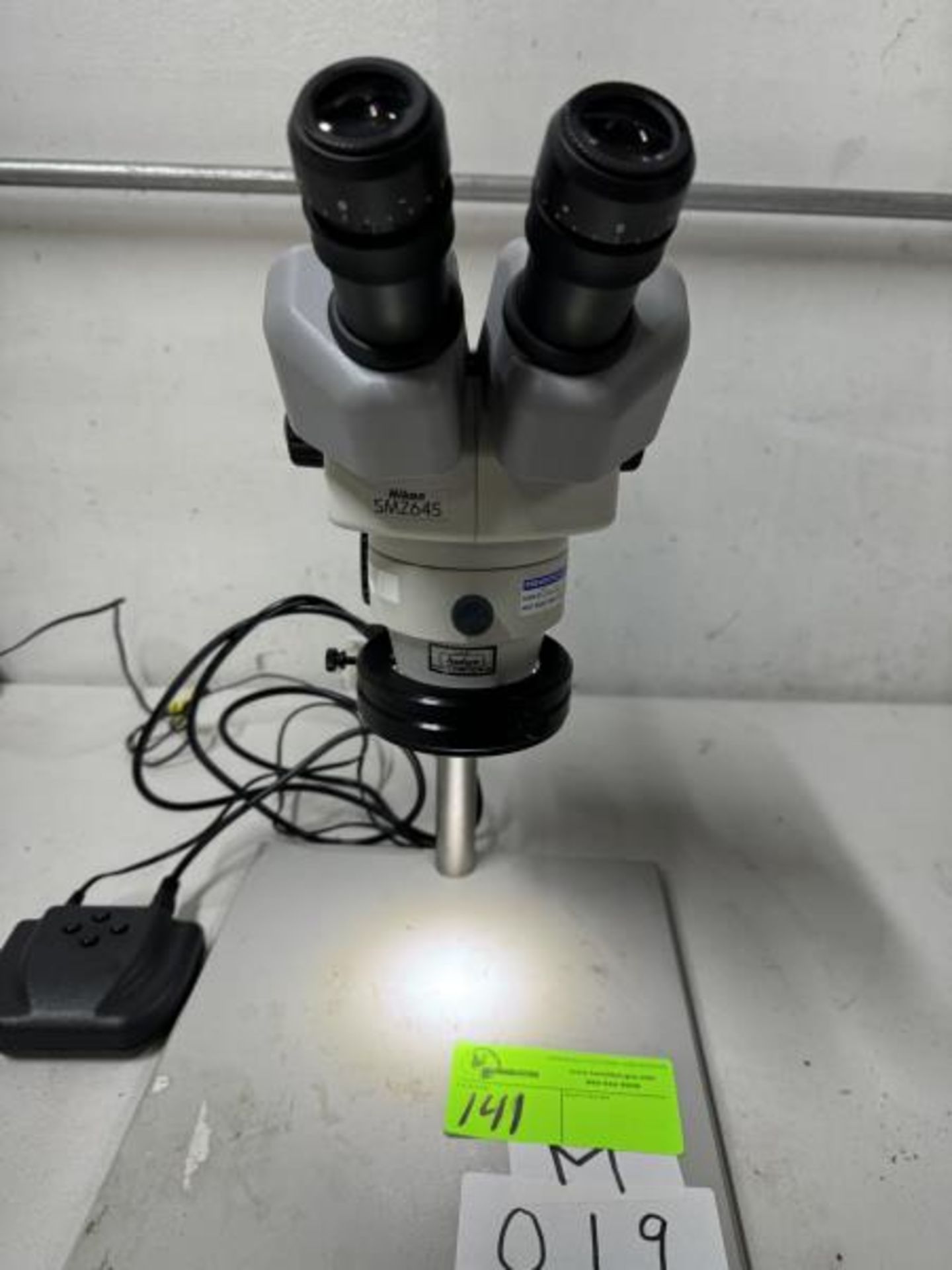 Nikon Microscope SMZ645; M: CFMA 102332